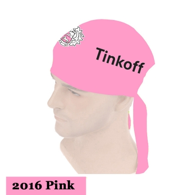 Cycling Scarf Saxo Bank Tinkoff 2015 rose (2)